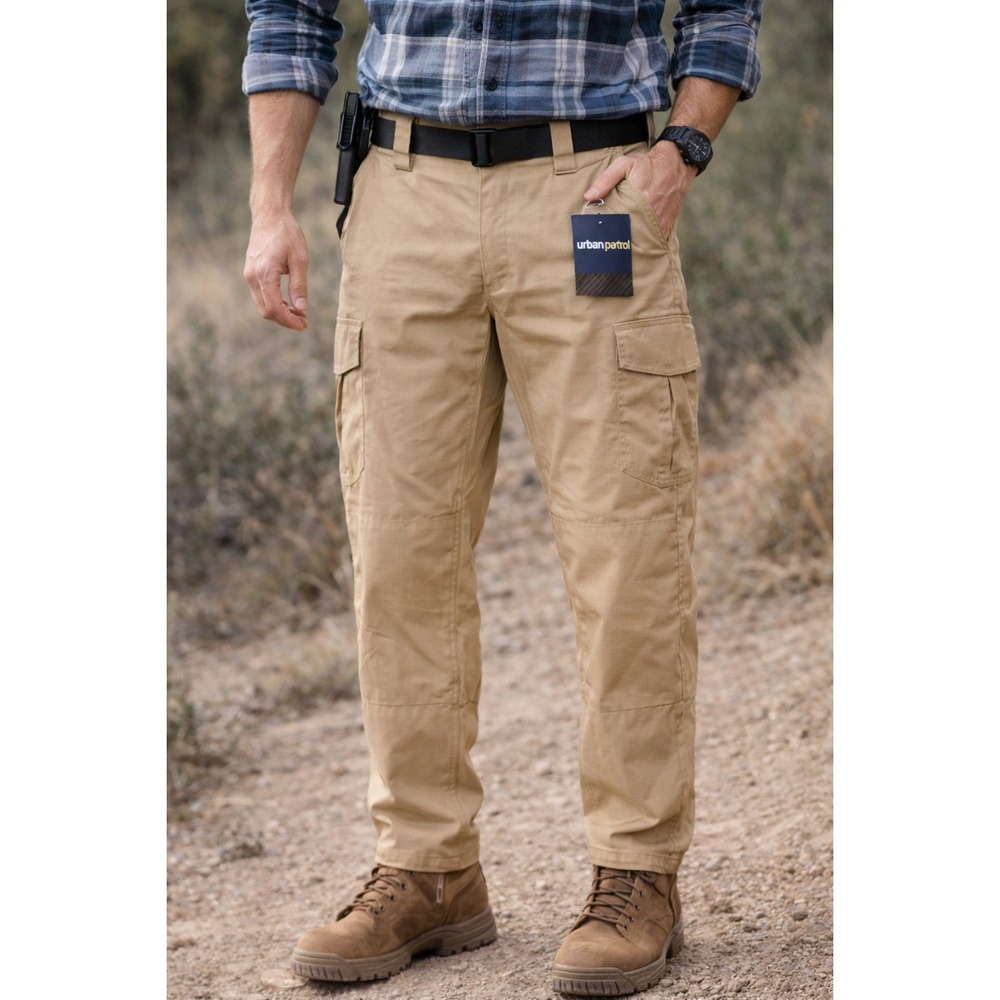 Urban Patrol‎ 3UP-3908 Tan Khaki Lightweight Tactical Cargo Pants Womens 40 REG
